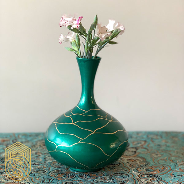 گلدان رومیزی کوچک سفالی الین