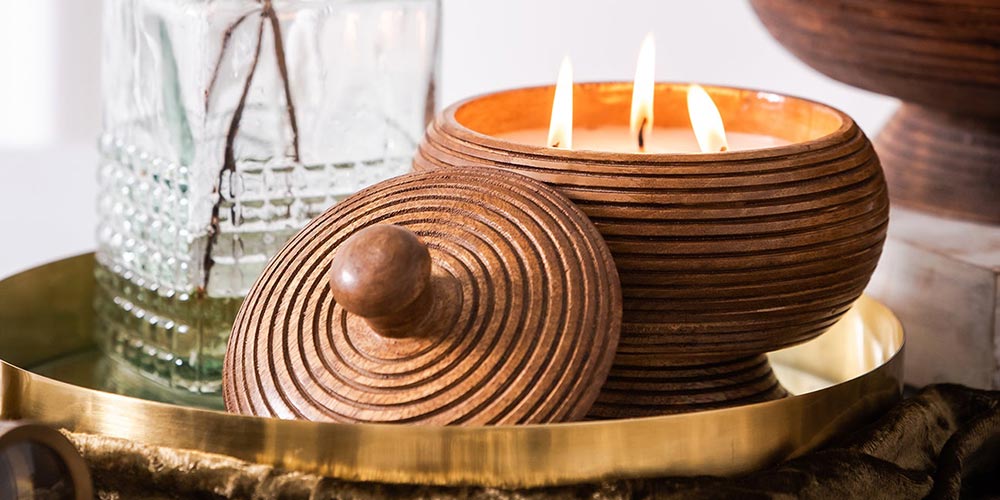 نکات مهم در استفاده از شمعدان چوبی به عنوان اکسسوری خانه