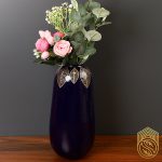 گلدان دکوری و تزئینی سفالی مدل مانیا بزرگ